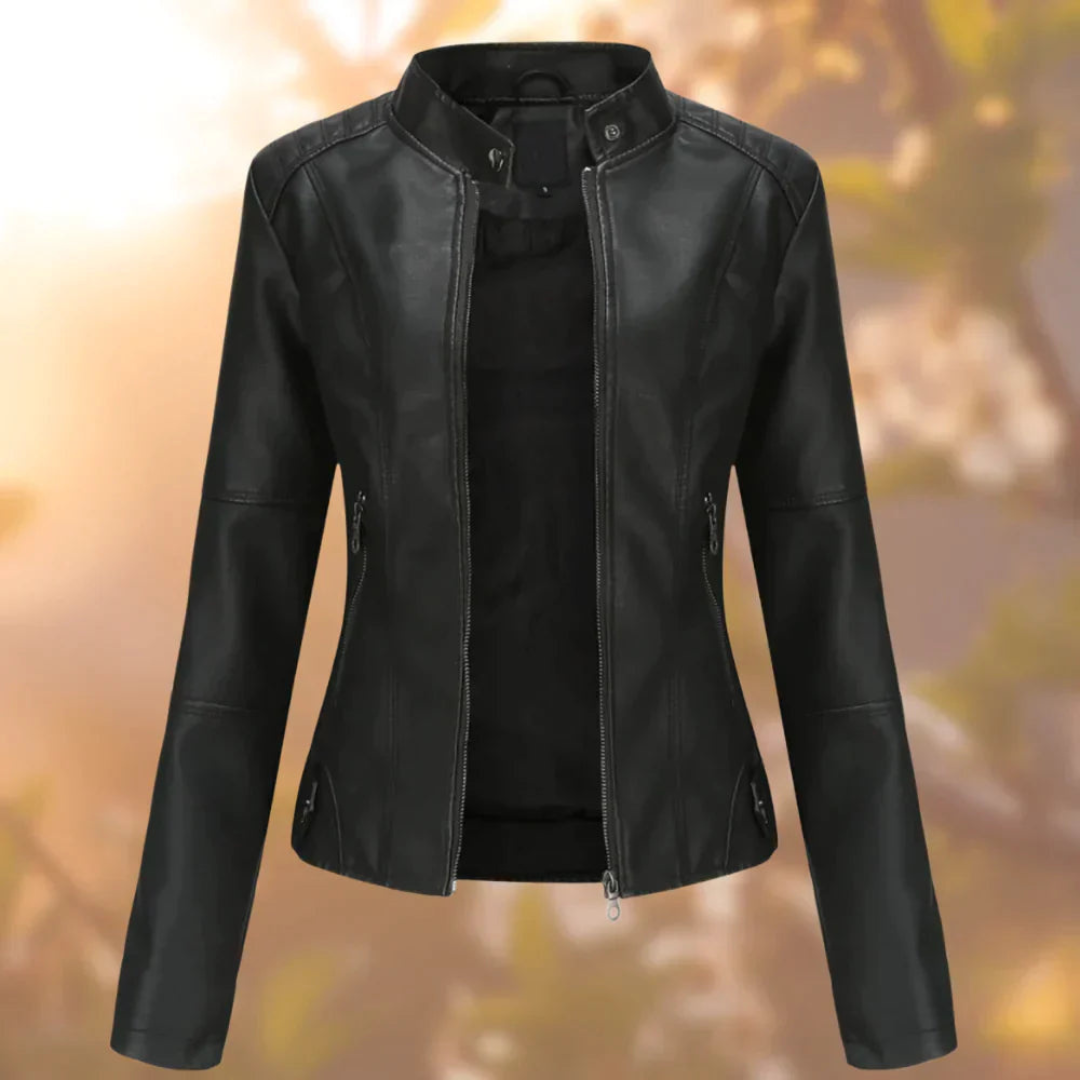 Abigail | Women's Biker Jacket | Slim Fit