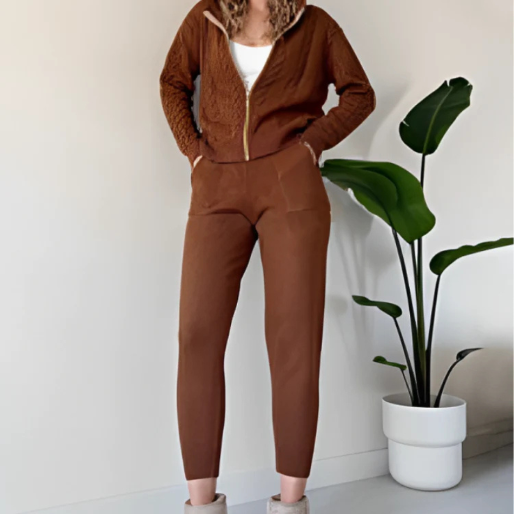 Kimberly | Women's Knit Lounge Set | Comfortable